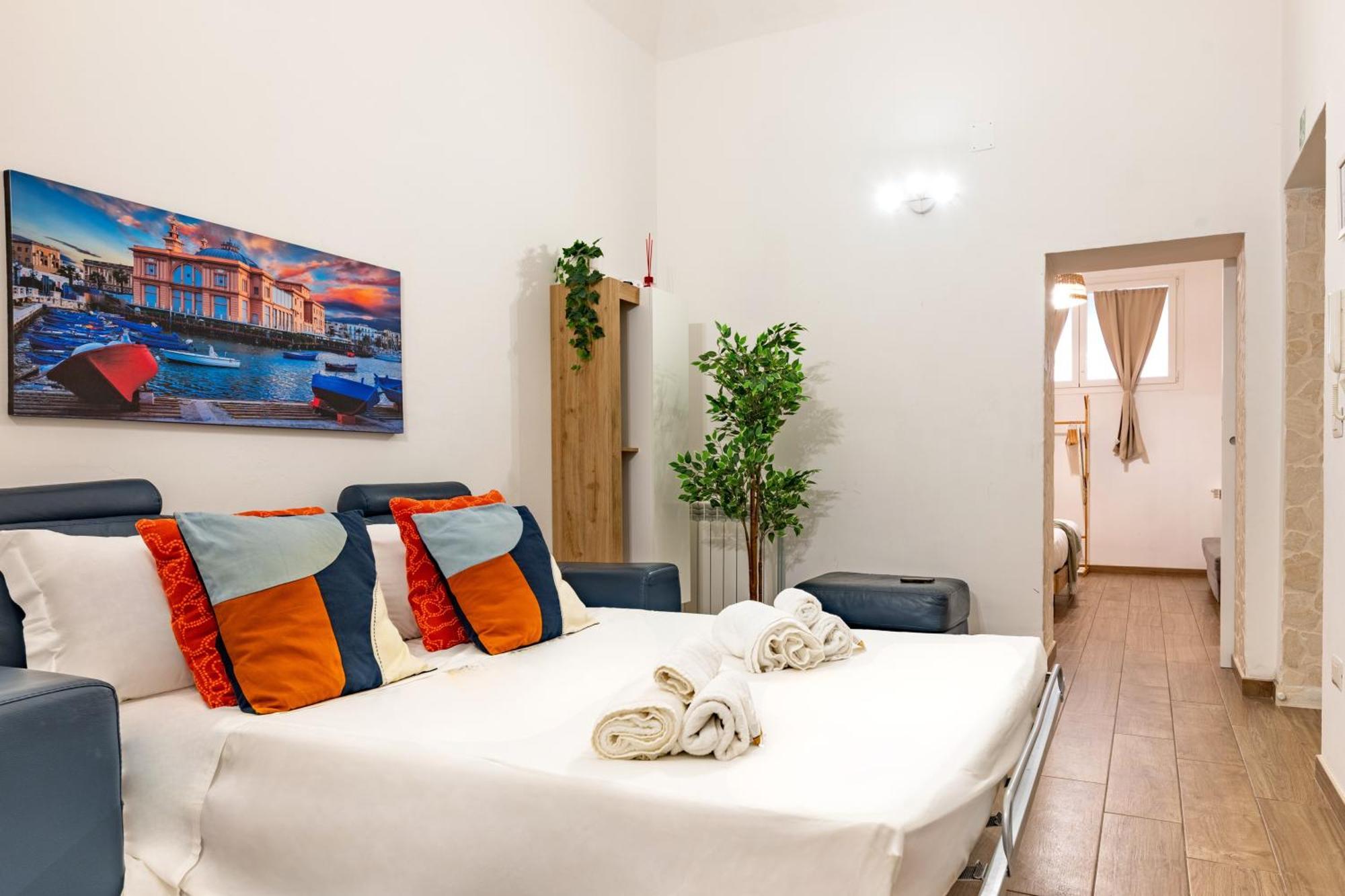 Modern Stone Apartment In The Heart Of バーリ エクステリア 写真