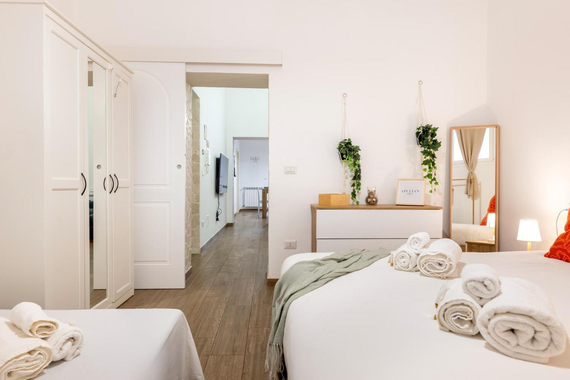 Modern Stone Apartment In The Heart Of バーリ エクステリア 写真