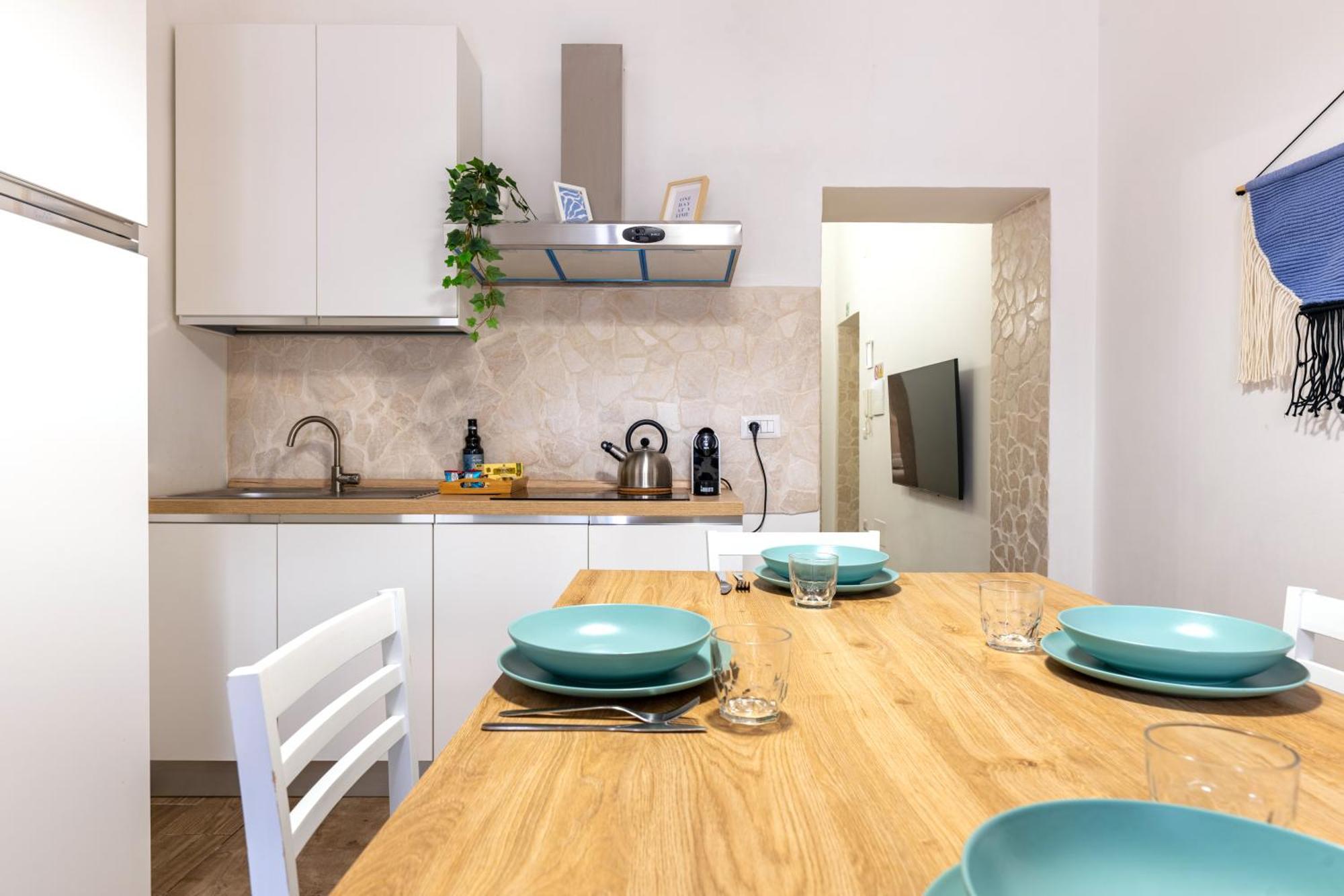 Modern Stone Apartment In The Heart Of バーリ エクステリア 写真